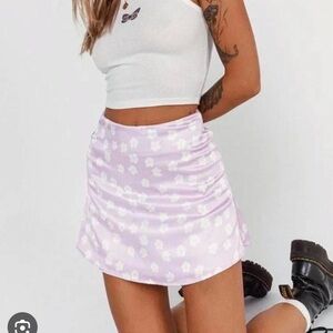 Princess Polly floral mini skirt